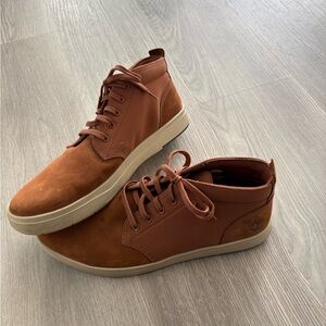Timberland Tan High-Top Sneakers